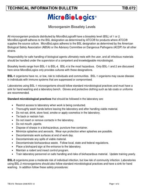Image result for Biosafety level Types