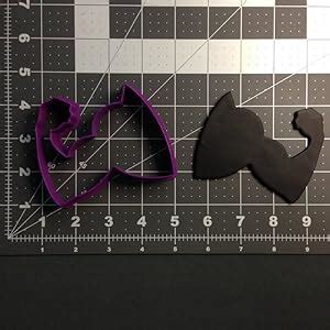 Buy EROTNGO Strong Arm Silhouette 100 Black Cookie Cutter for Fitness ...