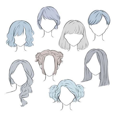 Image result for How to Draw Simple Hair