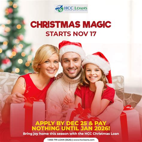 Christmas Loans – Extra Cash for Holidays | HCC Loans