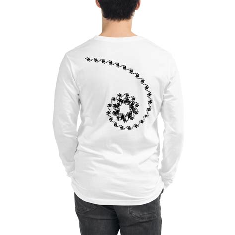 Curlicue / ユニセックス長袖Tシャツ | FRACTAL
