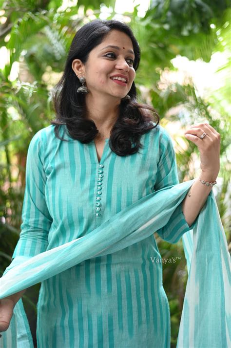 Mansi Blue South Handloom Suits Sets – TheVanyas