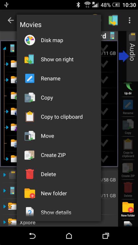 X-plore File Manager Tutorial 的图像结果