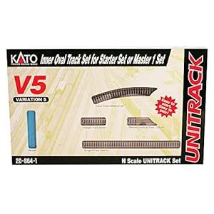 Buy Kato USA, Inc. N V5 Inside Loop Track Set, KAT208641 Online at Low ...