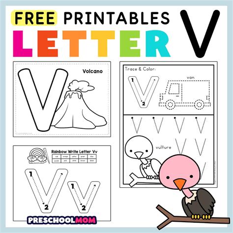 Letter V Worksheet - Worksheets Library