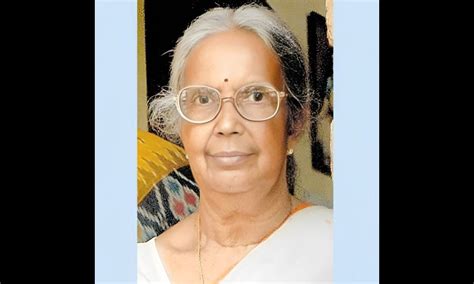 Renowned Paediatrician Dr Malathi Damodaran passes away at 87