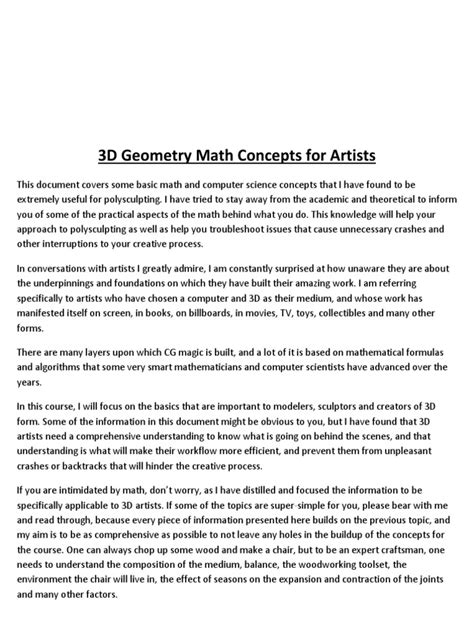 Image result for 3D Geometry Concepts