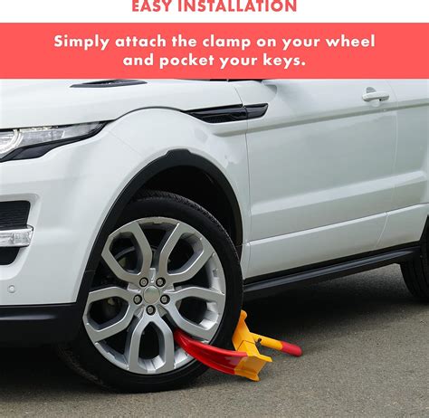 VaygWay Tire Clamp Wheel Lock - Anti Theft Security India | Ubuy