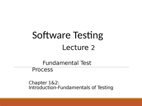 Software Testing Lecture 的图像结果