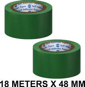 VCR Green Floor Marking Tape 18 Meters in Length 48mm / 02" Width 2 ...