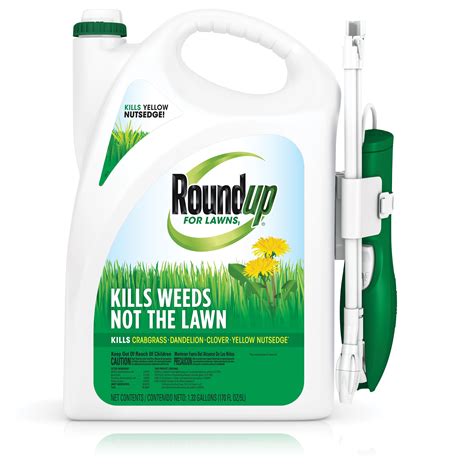 Roundup For Lawns 1 (Northern) Extended Wand, 1.33 gal. - Walmart.com - Walmart.com
