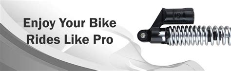 AllExtreme EXRSAB1 Rear Shocker Suspension Spring Adjustable Bike Shock ...