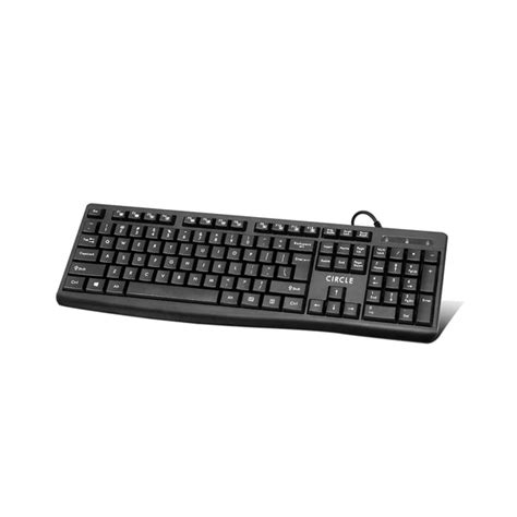 Circle Caliber USB Keyboard | Comfortable & Reliable Typing Experience