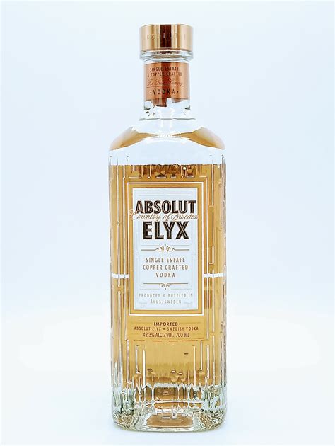 Vodka Absolut Elyx - La Cave Saint-Vincent