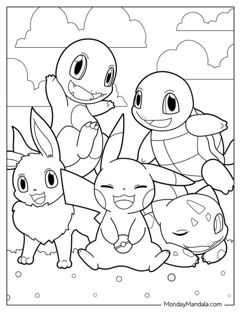 Pokemon Color Sheet Pdf