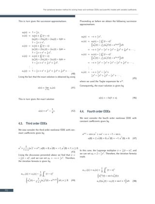 Variational Iteration Method Maths Code 的图像结果