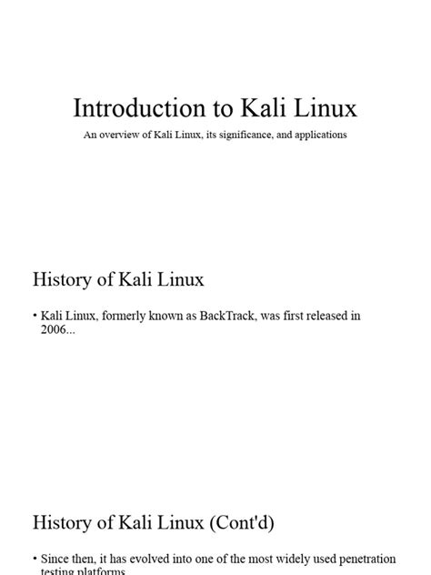 Image result for Introduction to Kali Linux
