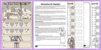 The Lost Coin | Parable Resource Pack | Religious Education