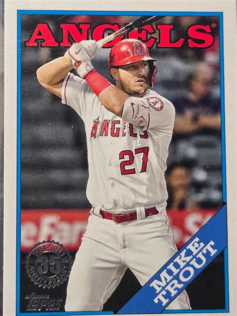 Mike Trout #2T88-27 Prices | 2023 Topps Series 2 1988 35th Anniversary ...