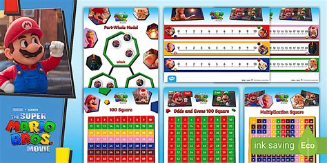 Image result for Mario Math Game Worksheet