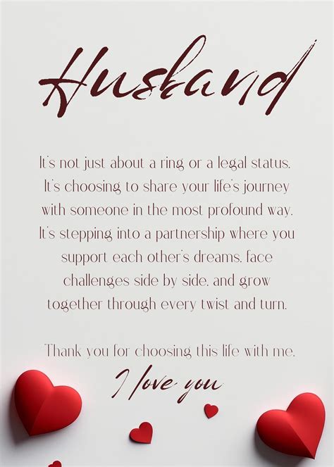 Husband, Love Poem, Anniversary Gift - Etsy
