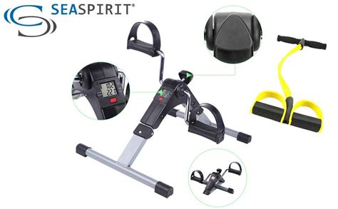SEASPIRIT Fitness Cycle - Foot Pedal Exerciser - Hand, Arm, Leg ...