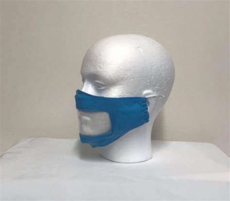 Image result for Clear Face Mask Pattern for Lip Reading Tutorial