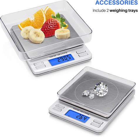 YUSHI-Digital Pro Pocket Scale 500g x 0.01 Grams Precise Weighing ...
