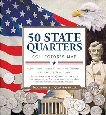 Buy 50 State Quarters Map Book Online at Low Prices in India | 50 State ...