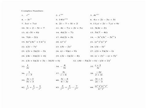Image result for Simplifying Complex Numbers