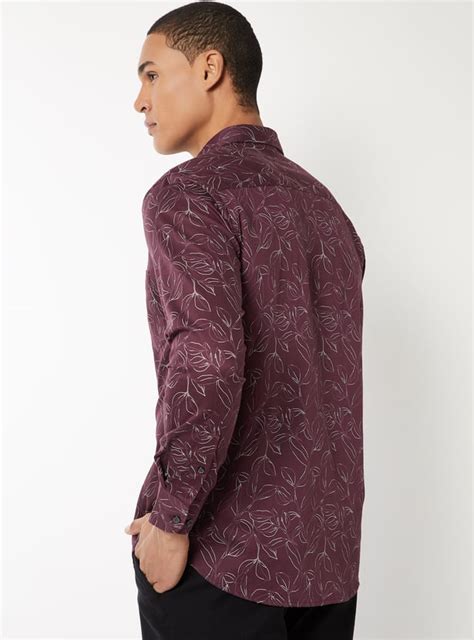 Buy Men Printed Slim Fit Shirt Online at just Rs. 999.0 - 1000015597501 ...