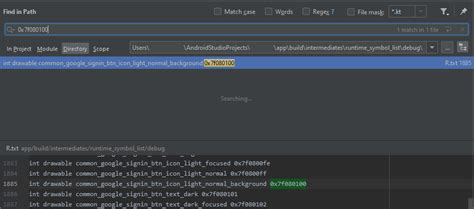Image result for Android R Java File