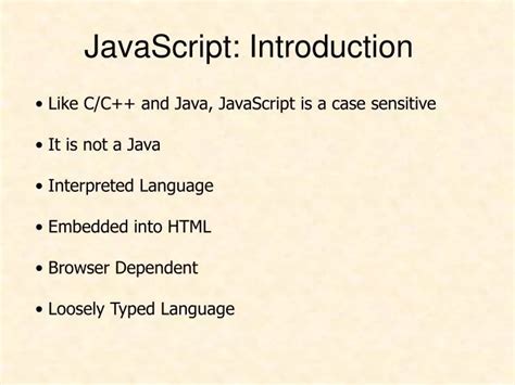 Image result for JavaScript Introduction SlideShare