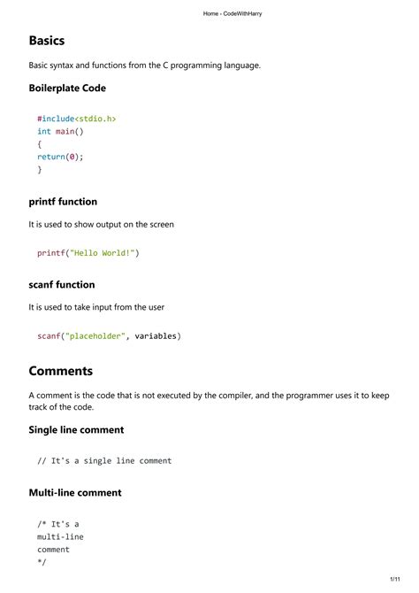 Image result for Code with Harry C Programming