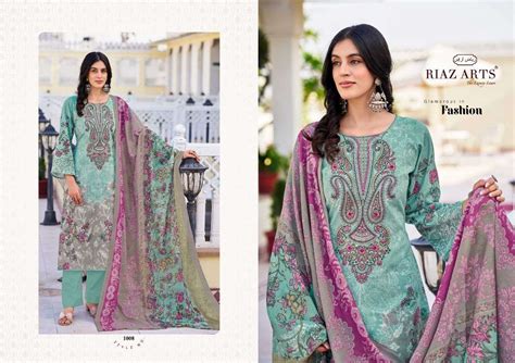 RIAZ ARTS MUSAFIR VOL 26 LAWN COTTON DIGITAL PRINT WITH WORK SUITS AT ...