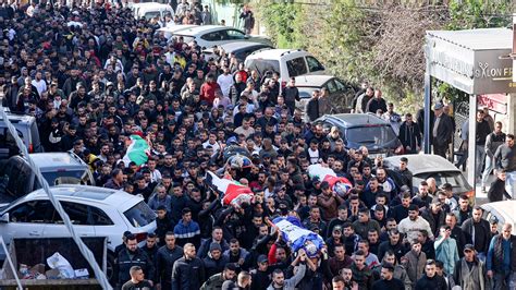 Israeli Raid on West Bank City Kills Nine Palestinians, Officials Say ...