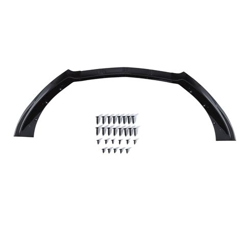 ZXMOTO Front Bumper Lip Chin Spoiler ABS Front Bumper Lip Body Kit 3PCS ...