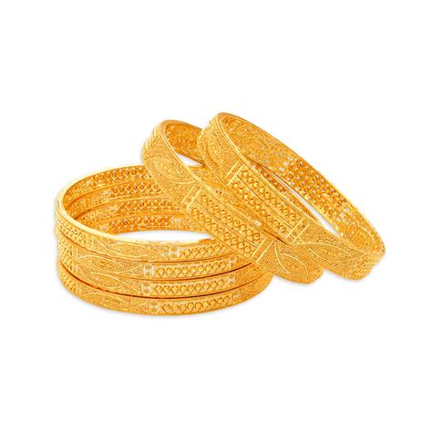 Artistic Traditional Gold Bangle