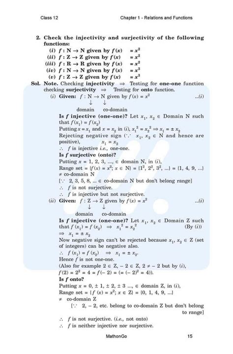 Image result for Maths Class 12th Chapter 1