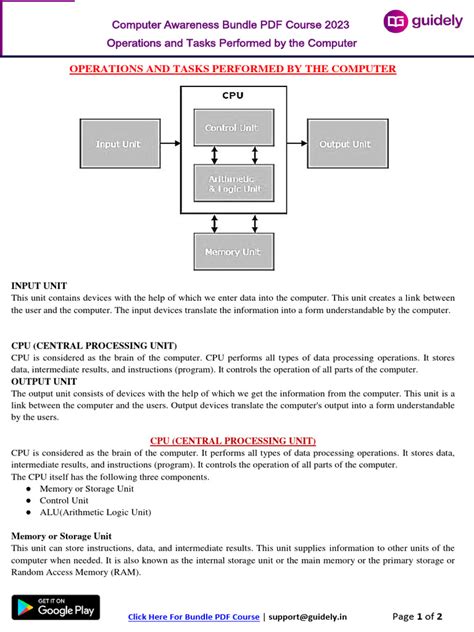 Image result for Computer Operations Continue