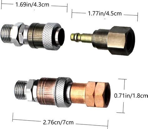YBMTE Upgraded Oxy Acetylene Quick Connects, Oxy-fuel to India | Ubuy