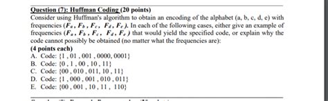 Huffman Decoding Questions with Solution 的图像结果
