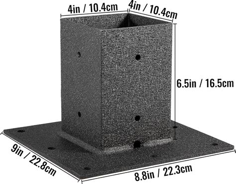 Steel Fence Post Base Plate at Christopher Laskey blog