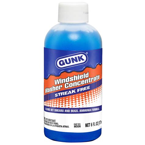 GUNK Streak Free Windshield Washer Fluid Concentrate