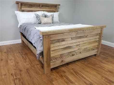 Reclaimed Wood Headboard Box at Bryan Hanes blog