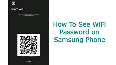How To See WiFi Password On Samsung Phone – The Droid Guy