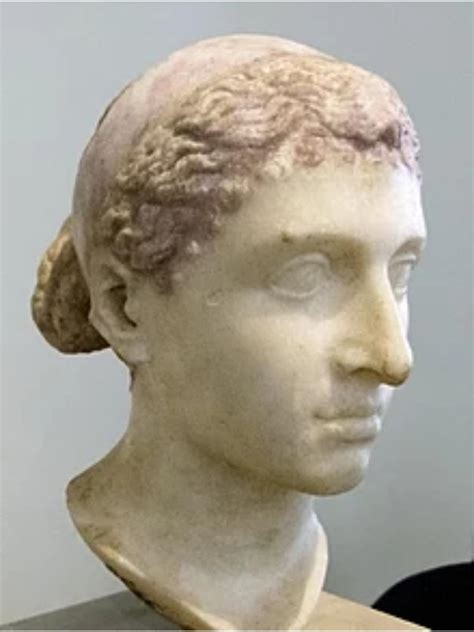Ptolomaic Greek Cleopatra VII Thea Philopator, helped by her Roman ...