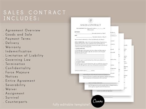 Image result for Sales Contract Sample