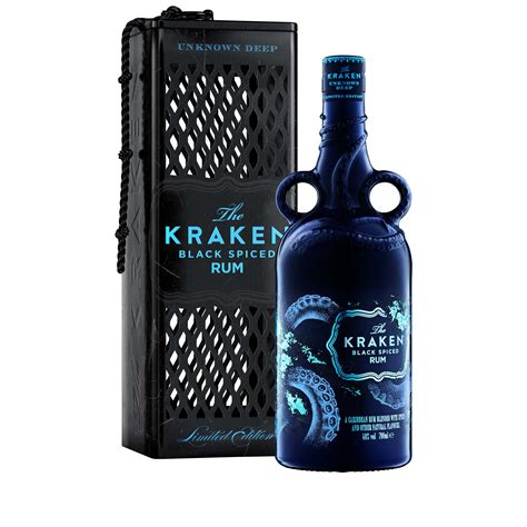 Kraken Black Spiced Rum Unknown Deep Bioluminescence Limited Edition ...