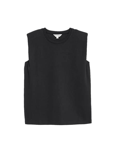 Buy Cotton Rich Round Neck Vest Top at Marks & Spencer